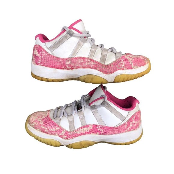 Rare 2019 Air Jordan 11 Retro Low Pink Snakeskin Size 8.5 - Picture 4 of 16